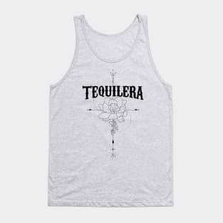 Tequilera - Flower design Tank Top